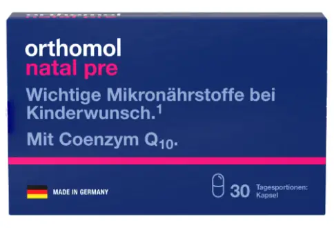 Ортомоль Натал Пре Капсулы 200мг №30 произодства Ортомол