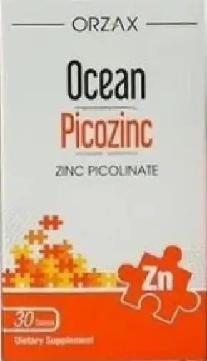 Orzax (Орзакс) Ocean Цинка пиколинат Таблетки 15мг №30 произодства ORZAX (Орзакс)