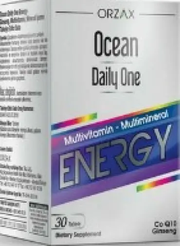 Orzax (Орзакс) Ocean Daily One Энерджи Таблетки №30 произодства Bender saglik hizmetleri tic. l.s.