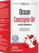 Orzax (Орзакс) Ocean Коэнзим QH Капсулы 100мг №30 от Bender saglik hizmetleri tic. l.s.