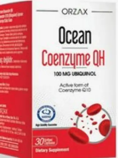 Orzax (Орзакс) Ocean Коэнзим QH Капсулы 100мг №30 произодства ORZAX (Орзакс)