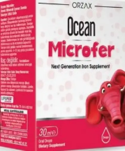 Orzax (Орзакс) Ocean Микрофер (Железо липосомальное) Капли 8.5мг/мл (20 капель) 30мл произодства ORZAX (Орзакс)