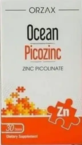 Orzax (Орзакс) Ocean Picozink Пикоцинк Цинка пиколинат Таблетки №30 произодства ORZAX (Орзакс)
