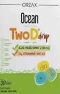 Orzax (Орзакс) Ocean TwoD (масло водорослей Омега-3+Д3) Капли 200мг+400МЕ/1мл (20 капель) 30мл от МосАптека 1905г 15