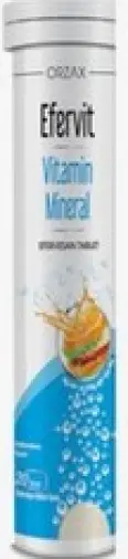 Orzax Efervit Multivitamin Mineral Орзакс Эфервит Мультивитамины и минералы Таблетки шипучие №20 произодства ORZAX (Орзакс)