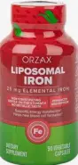 Orzax Liposomal Iron Орзакс Железо липосомальное Капсулы №90 от АдонисФарм