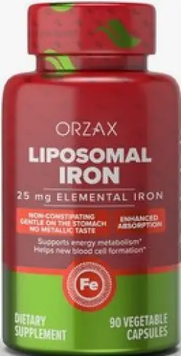 Orzax Liposomal Iron Орзакс Железо липосомальное Капсулы №90 произодства Bender saglik hizmetleri tic. l.s.