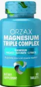 Orzax Magnesium Triple Complex Орзакс Магний тройной комплекс Таблетки 1483.3мг №60 от Не определен