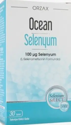 Orzax Ocean Орзакс Оушен Селен Таблетки 100мкг №30 произодства ORZAX (Орзакс)