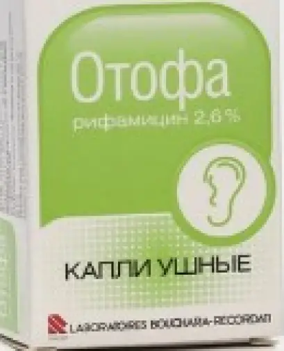Отофа Капли в уши 10мл произодства Бушара Лаборатория
