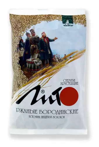 Отруби ржаные в ассорт. Упаковка 200г произодства Биокор ООО
