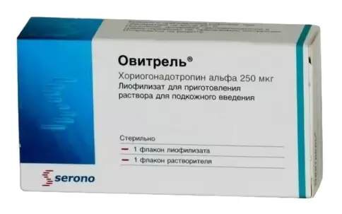 Овитрель Р-р д/инъекций 250мкг/0.5мл №1 произодства Сероно