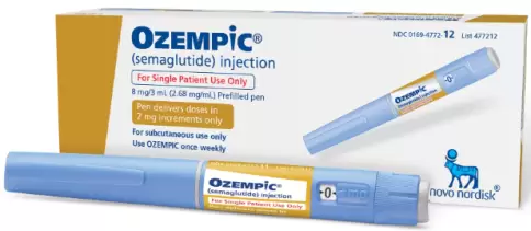 Оземпик Шприц-ручка 2мг/доза 3мл (4дозы) №1 в комплекте с иглами новофайн 4 шт произодства Ново Нордиск