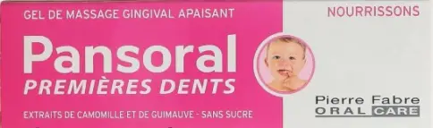 Пансорал Первые зубы Гель 15г произодства Пьер Фабр