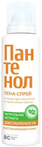 Пантенол крем-пена Флакон 160мл произодства Химсинтез НПО