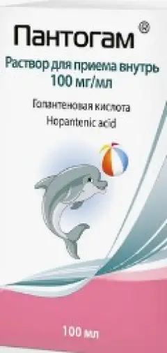 Пантогам Р-р д/приёма внутрь 10% 100мл произодства Эхо НПК ЗАО