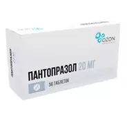 Пантопразол Таблетки п/о 20мг №56 в Саках