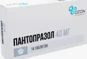 Пантопразол Таблетки п/о 40мг №14 от Озон ФК ООО