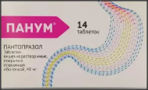 Панум Таблетки 40мг №14 в СПБ (Санкт-Петербурге)