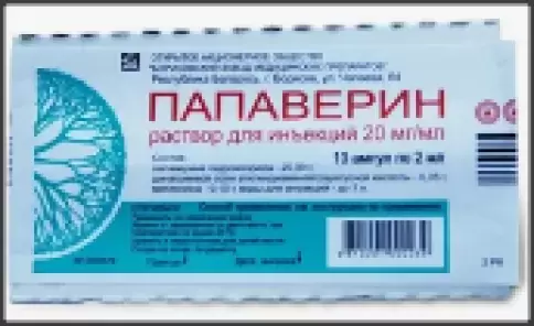 Папаверина г/х Ампулы 2% 2мл №10