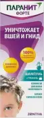 Паранит форте усиленная формула Шампунь+гребень 100мл от Интерфилл ООО