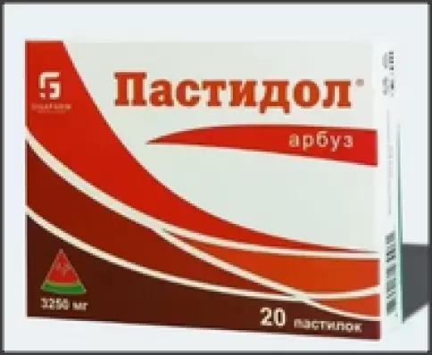 Пастидол Арбуз Пастилки №20 произодства Плантико