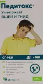 Педитокс ср-во педикулицидное Спрей+гребень 60мл от Фармтек