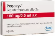 Пегасис Шприц-тюбик 180мкг/0.5мл №4 от Международная аптека