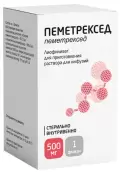 Пеметрексед Порошок д/инфузии 500мг от Биокад АО
