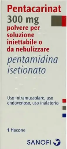 Пентакаринат (пентамидин) Порошок 300мг №1 в Химках