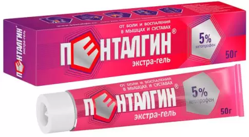 Пенталгин Экстра-гель Туба 5% 50г в Красноперекопске