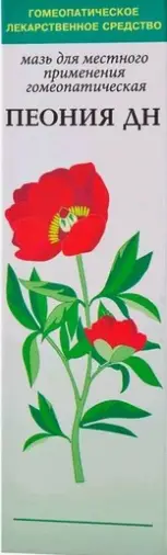 Пеония ДН Мазь гомеопат. 70г произодства Доктор Н
