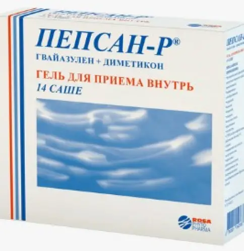 Пепсан-Р Гель д/приёма внутрь 10г №14 произодства Роза-Фитофарма Лаборатория