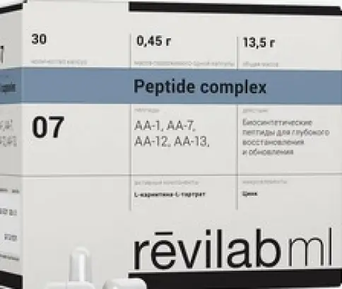 Пептид для мужского организма Ревилаб мл 07 Капсулы №30 произодства Peptides (Пептиды)