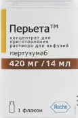 Перьета Концентрат д/инф.р-ра 420мг 14мл №1 от Не определен