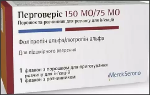 Перговерис Флакон 150МЕ+75МЕ 3мл №1 произодства Мерк