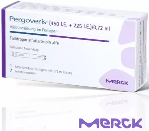 Перговерис Шприц-ручка 450МЕ+225МЕ/0.72мл (7доз) в Электростали