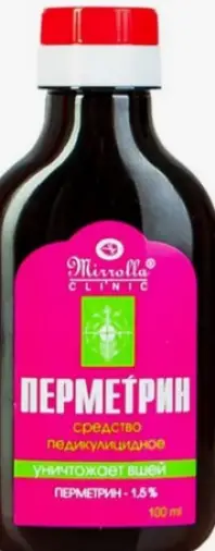 Перметрин Флакон 100мл произодства Мирролла ООО