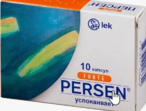 Персен форте Капсулы №10 произодства Лек