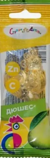 Петушок на палочке витамин С и Цинк Сердце Континента Карамель леденцовая (дюшес) 17г произодства Гуслица ООО