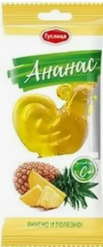 Петушок на палочке витамин С и Цинк Карамель леденцовая (ананас) 17г в Дмитрове