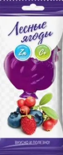 Петушок на палочке витамин С и Цинк Карамель леденцовая (лесные ягоды) 17г произодства Гуслица ООО