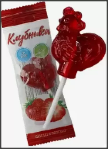 Петушок с Цинком и вит.С Леденец на палочке 17г произодства Авилор