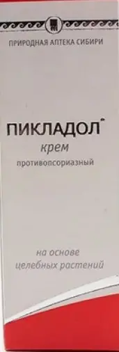 Пикладол крем п/псориазный на основе целебн.раст. Туба 30мл