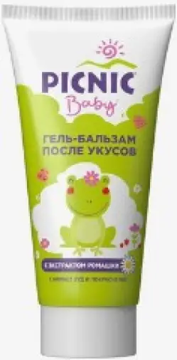 Пикник Picnic baby гель-бальзам после укусов Туба 30мл произодства Аэрозоль
