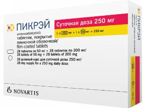 Пикрэй Таблетки п/о 50мг+200мг №56 в Новосибирске