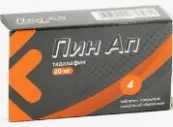 Пин Ап Таблетки п/о 20мг №4 от Алси Фарма ЗАО