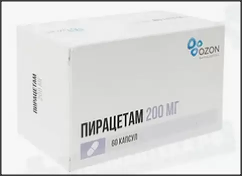 Пирацетам Капсулы 200мг №60 в Люберцах