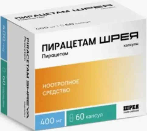 Пирацетам Капсулы 400 мг №60
