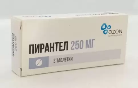Пирантел Таблетки 250 мг №3